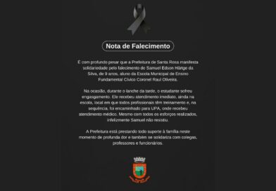 NOTA DE FALECIMENTO