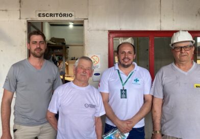 Ação conjunta promove saúde e segurança do trabalho em Santa Rosa Ação conjunta promove saúde e segurança do trabalho em Santa Rosa