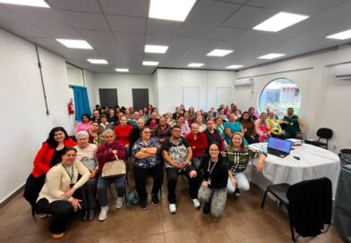 CRAS Vó Maria Pedrazza promove atividade alusiva ao Agosto Lilás CRAS Vó Maria Pedrazza promove atividade alusiva ao Agosto Lilás