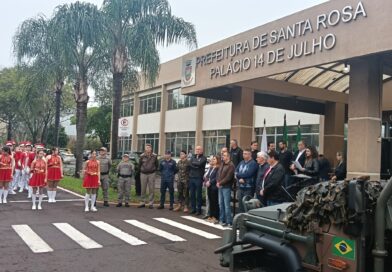 Começa a Semana da Pátria em Santa Rosa Começa a Semana da Pátria em Santa Rosa