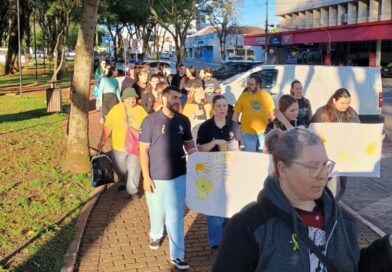 Caminhada do Setembro Amarelo promove conscientização e valorização da vida em Santa Rosa Caminhada do Setembro Amarelo promove conscientização e valorização da vida em Santa Rosa