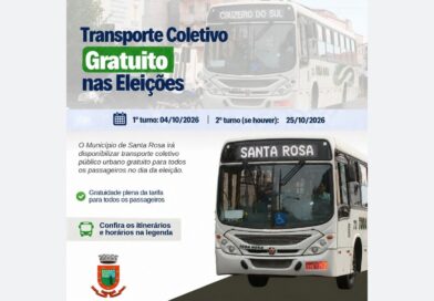 Transporte Público Gratuito – Eleições 2026