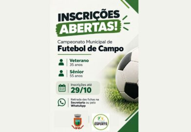 INSCRIÇÕES ABERTAS!
