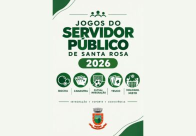 Inscrições abertas para os Jogos do Servidor Público de Santa Rosa 2026 Inscrições abertas para os Jogos do Servidor Público de Santa Rosa 2026